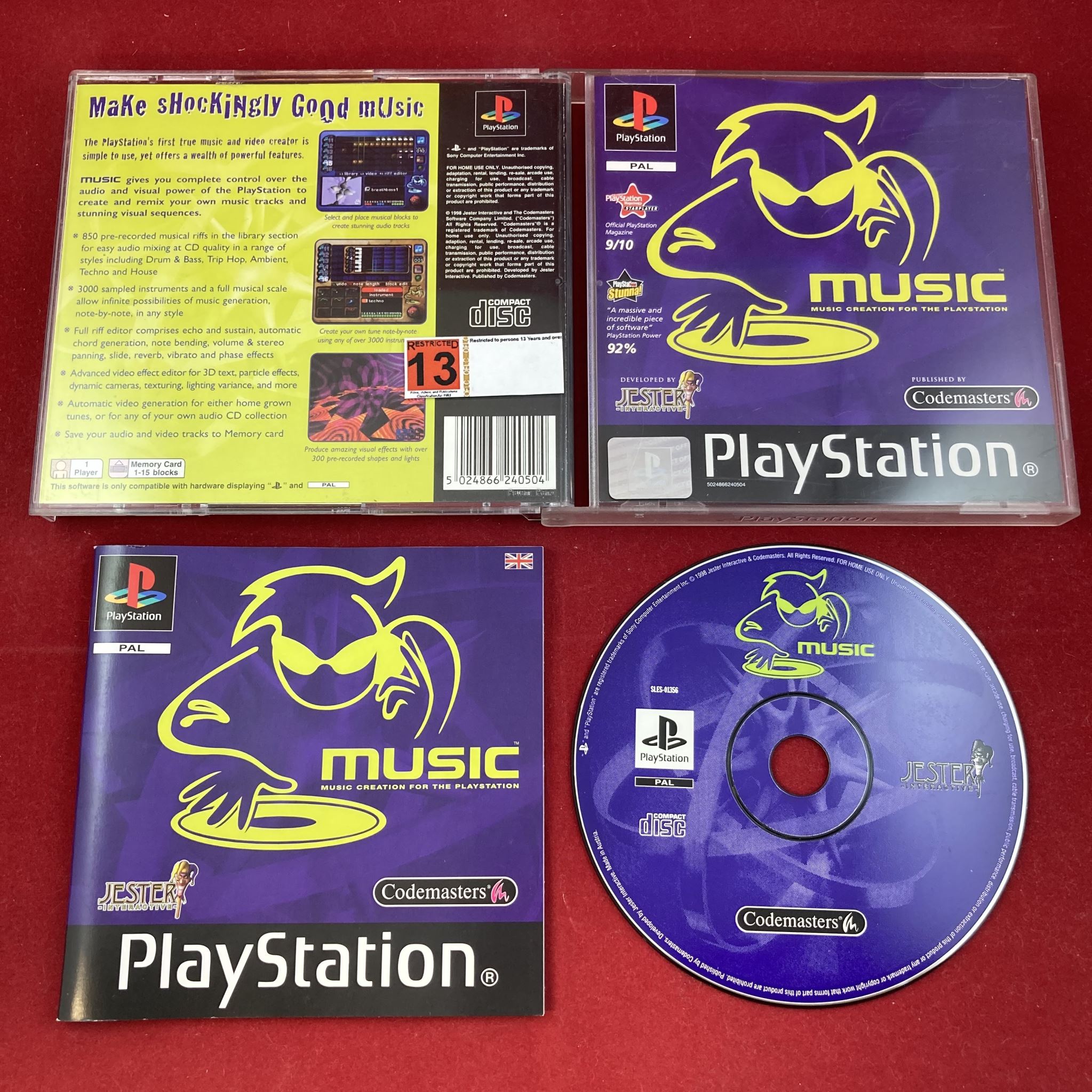 Music - Music Creation for the Playstation