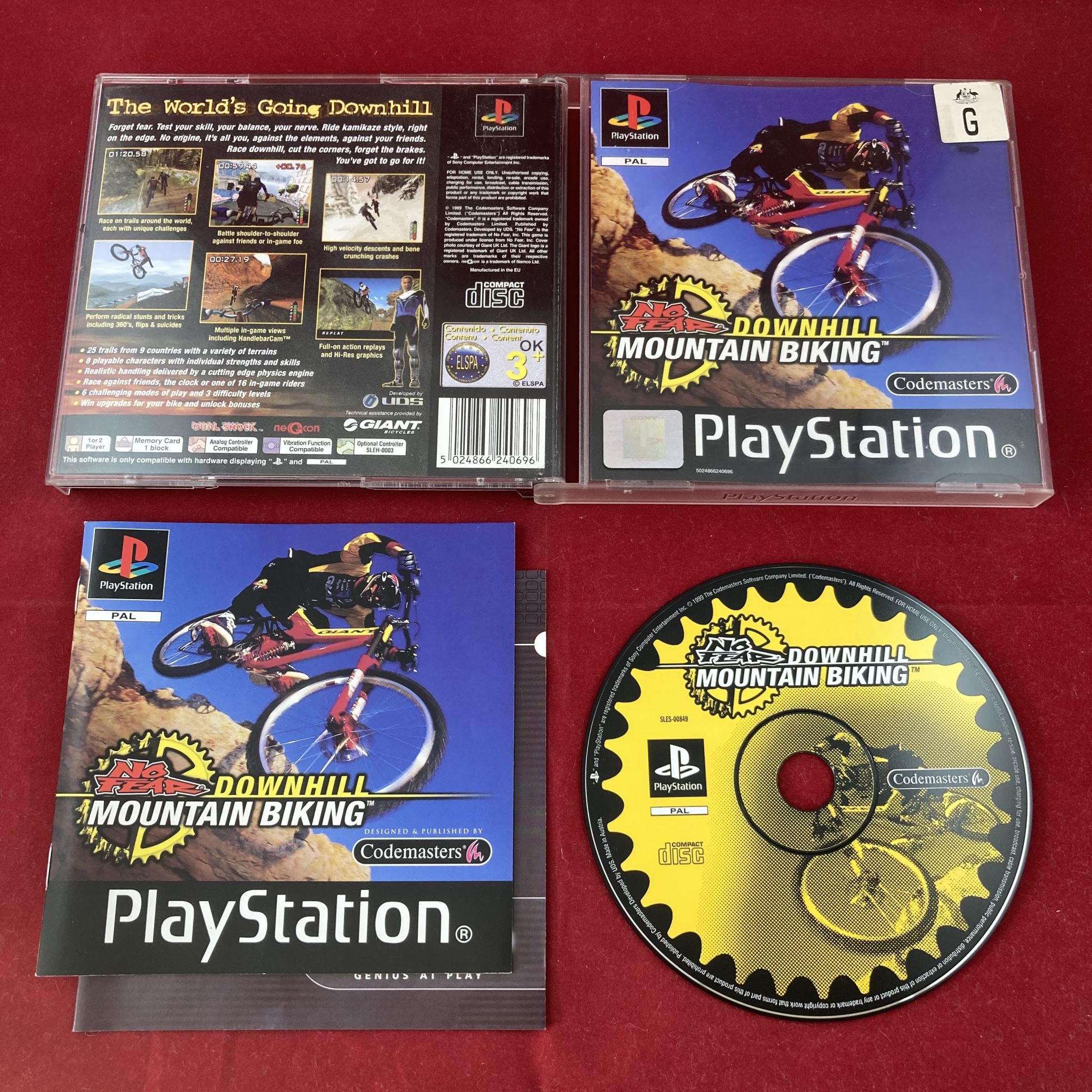 No Fear Downhill Mountain Biking